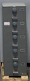 NSN#7110-01-029-0389, Class 6 (5) drawer, Legal Size, Multi Lock, Gray, X10 Lock