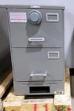 NSN#7110-01-606-5837, Class 6S SHIPBOARD (2) drawer, Letter Size, Single Lock, Gray, X10 Lock